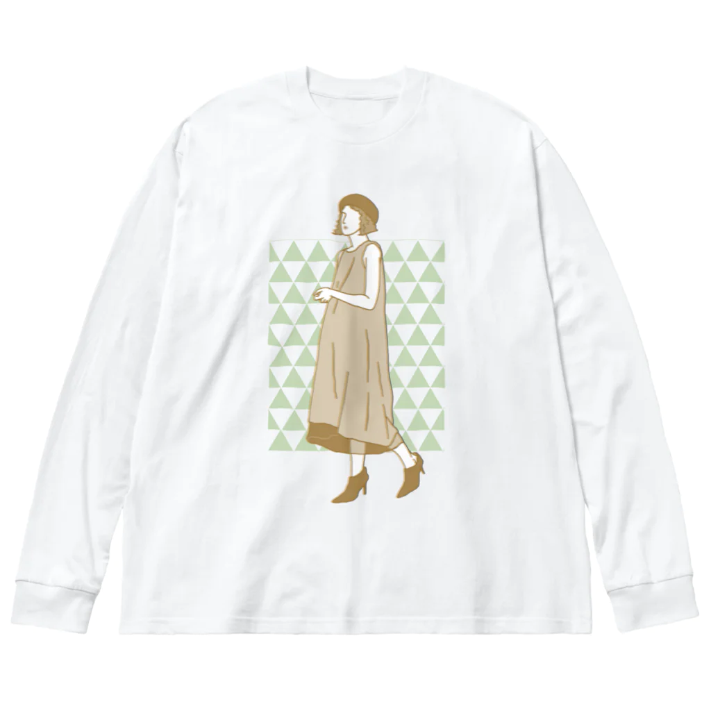 シロクマ商店のSS③ Big Long Sleeve T-Shirt