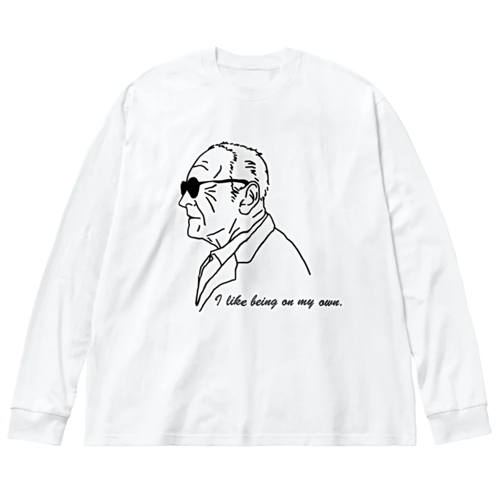 シロクマ商店のカッコイイおじいさん Big Long Sleeve T-Shirt