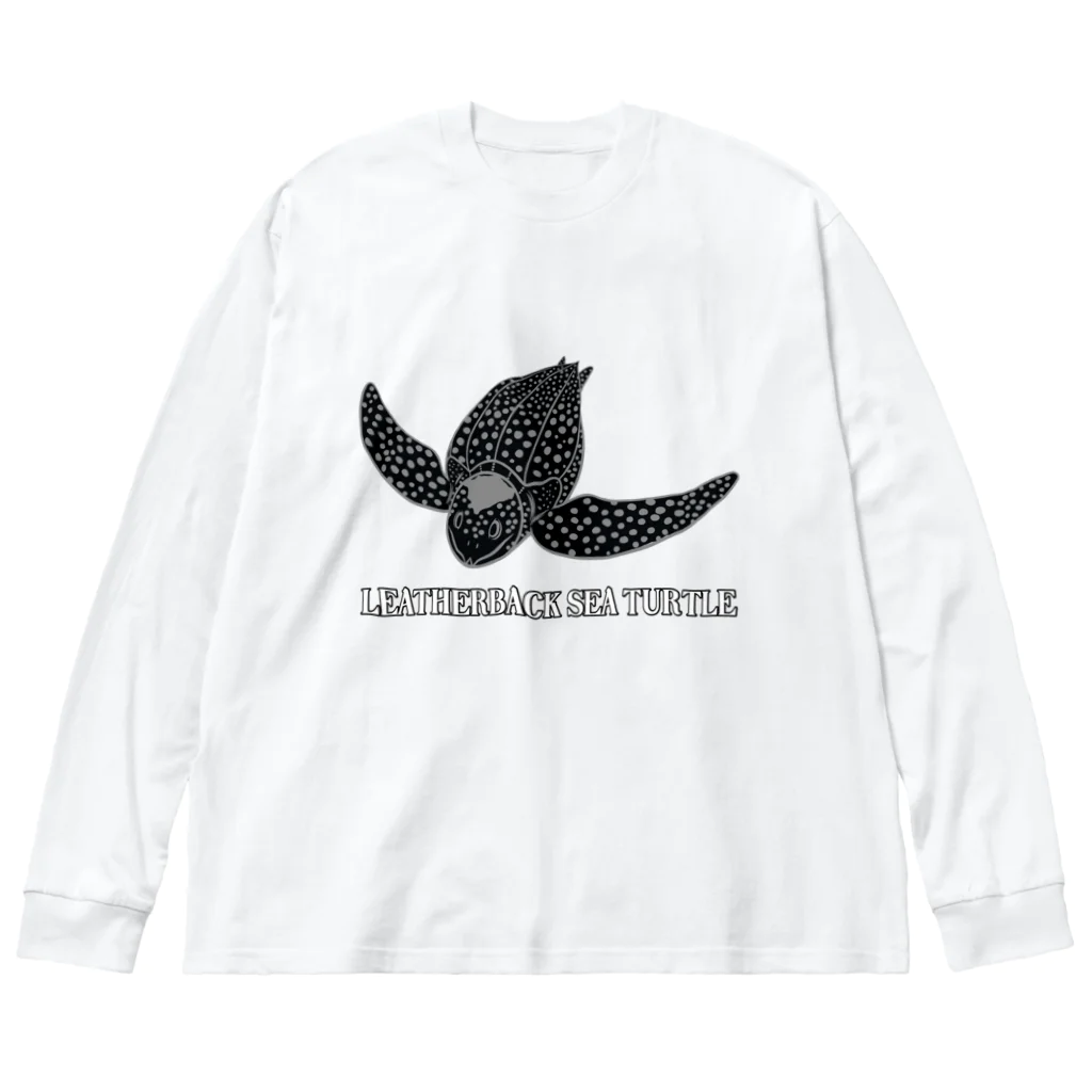 街のいろどりのオサガメ2（100円寄付商品） Big Long Sleeve T-Shirt