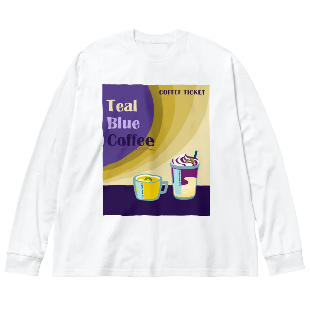 Teal Blue CoffeeのAutumn Fair ビッグシルエットロングスリーブTシャツ