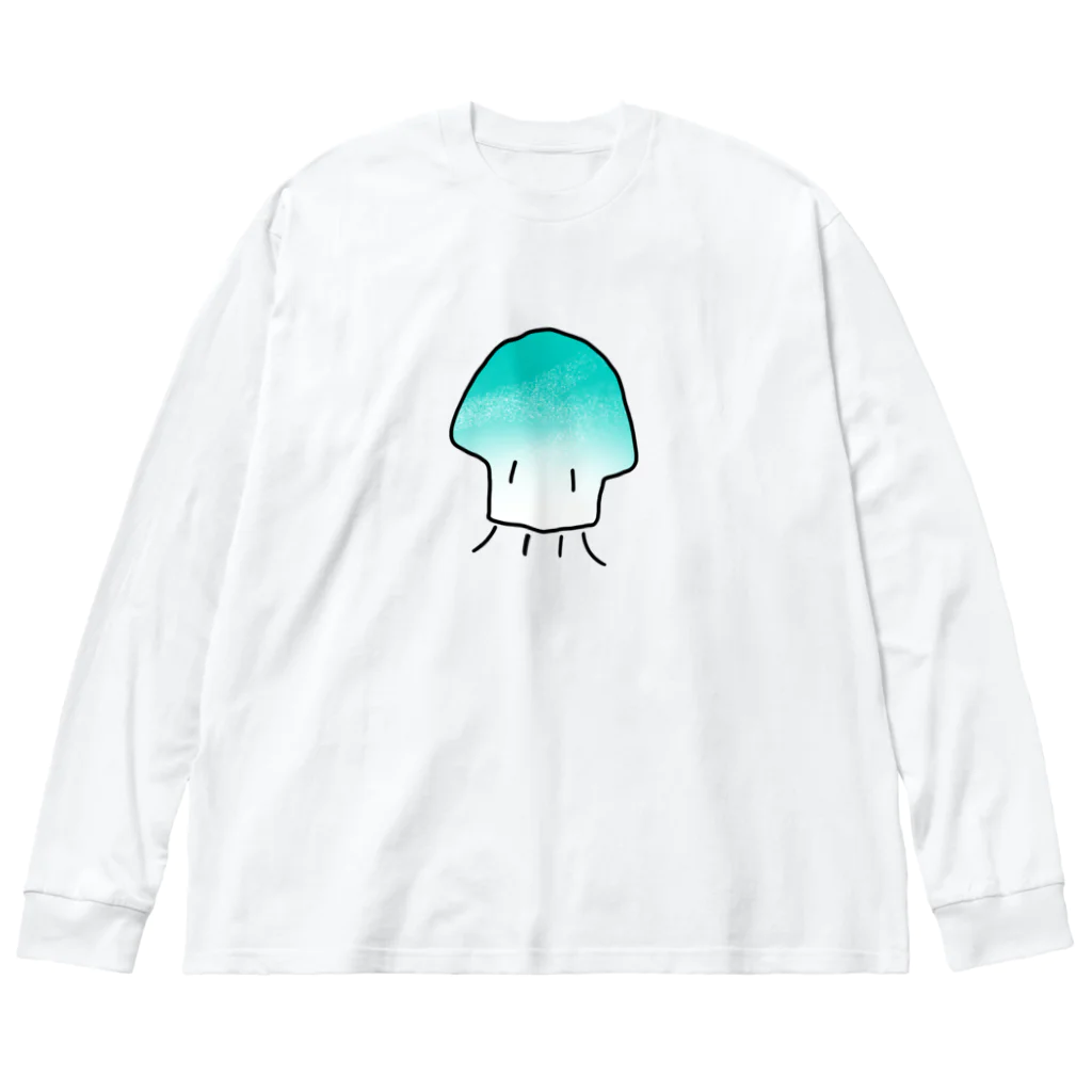 (株)海洋生体のイィカくん Big Long Sleeve T-Shirt