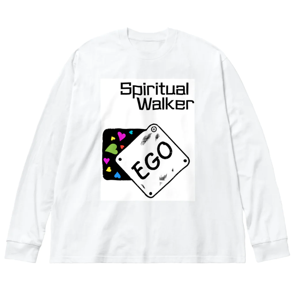 SpiritualWalkerのSpiritual Walker ego ビッグシルエットロングスリーブTシャツ