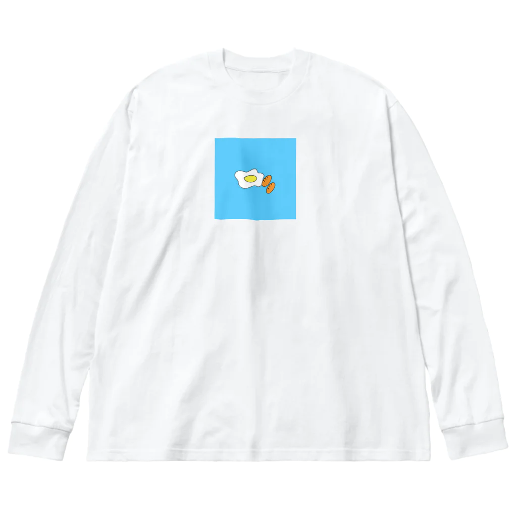 なんでもデザイン屋さんの朝ごはんロンT Big Long Sleeve T-Shirt