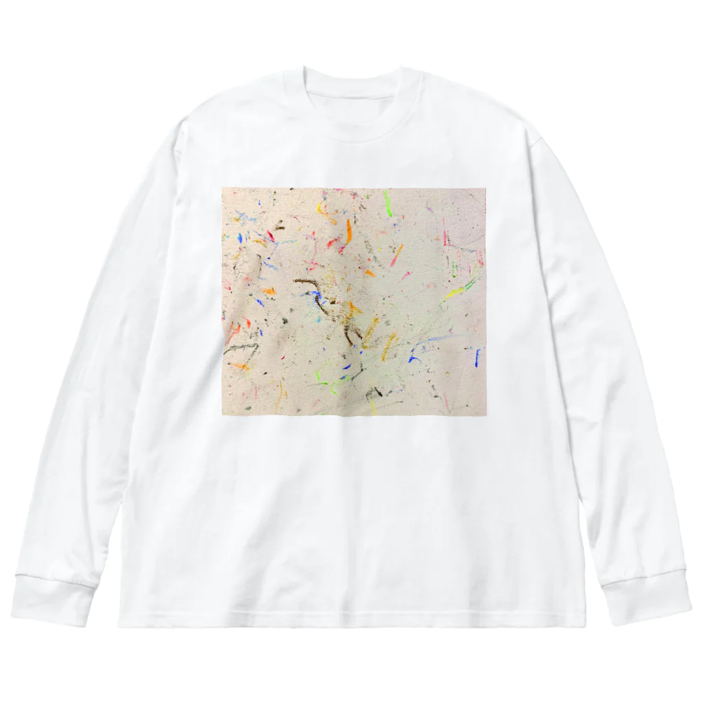 めいおのさんぶつの～2歳の落書き Big Long Sleeve T-Shirt