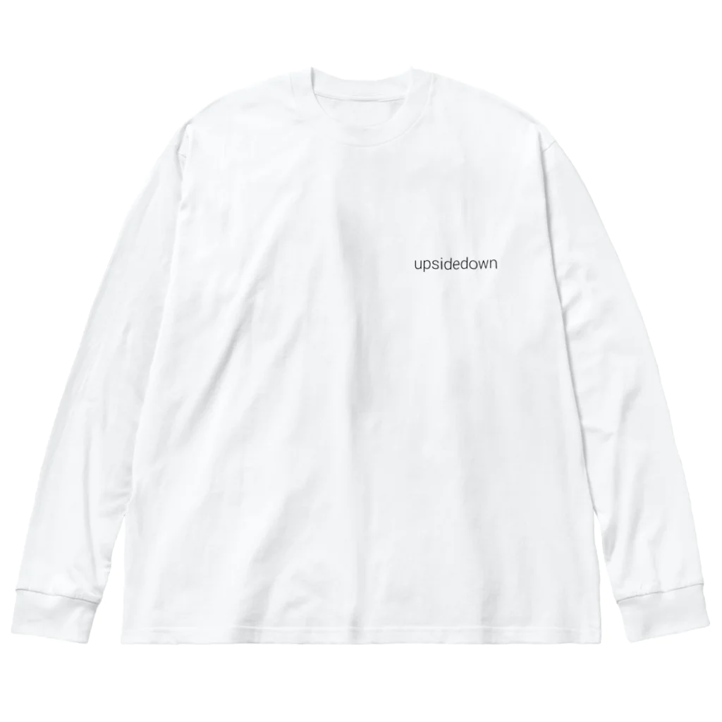 upsidedownのupside down ビッグシルエットロングスリーブTシャツ