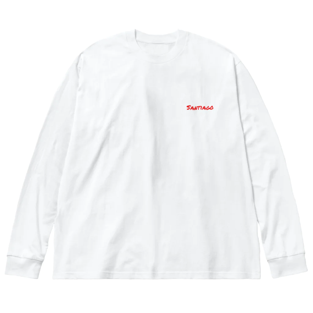 natureのカメちゃん(ワンポイント入り) Big Long Sleeve T-Shirt