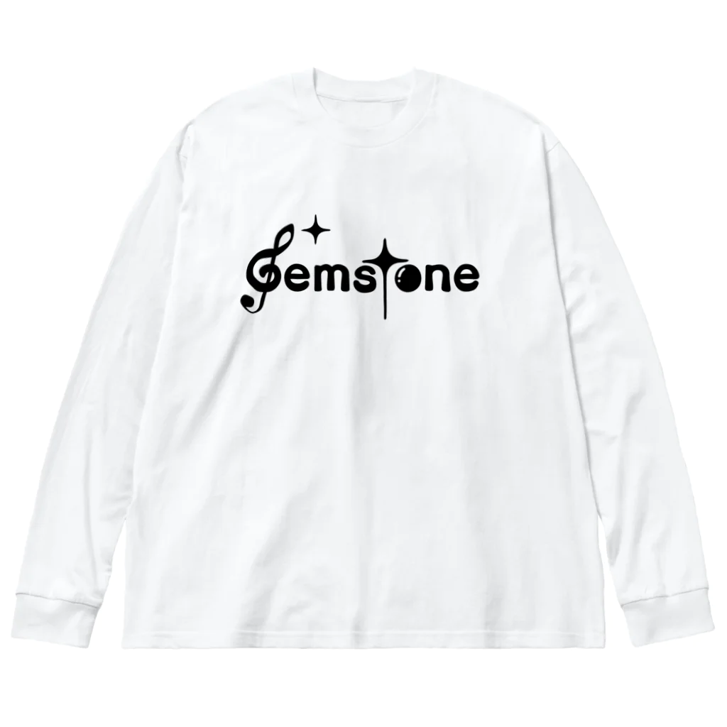 ゲーム音楽演奏サークル「Gemstone」のGemstoneビッグシルエットロングTシャツ ビッグシルエットロングスリーブTシャツ