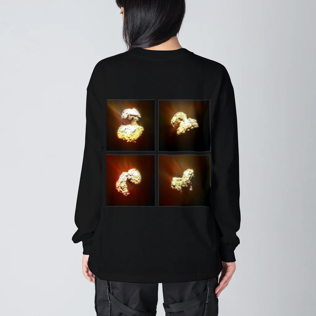 ZAIBATSU - 財閥のRosetta [red] Big Long Sleeve T-Shirt