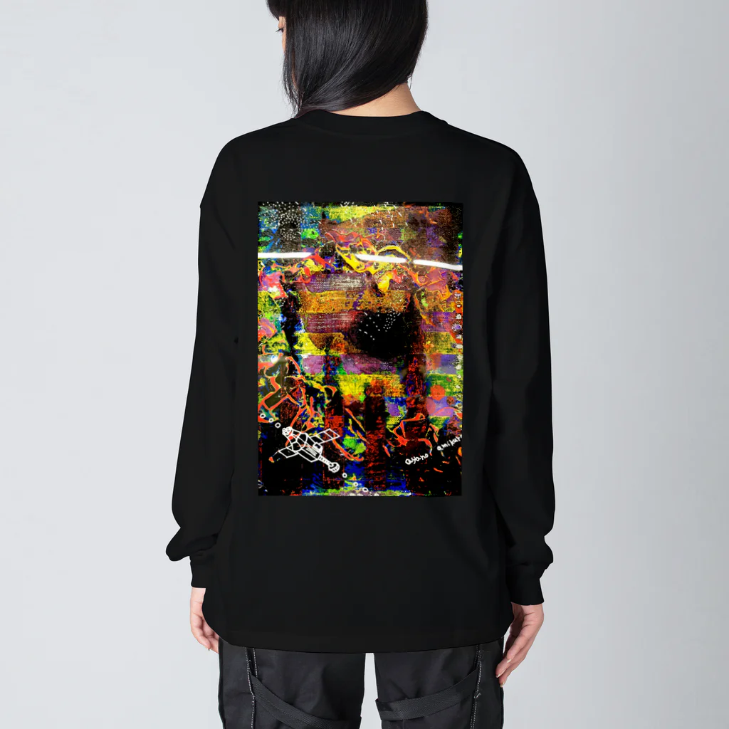 蛍烏賊屋のHEISEI：shoot Big Long Sleeve T-Shirt