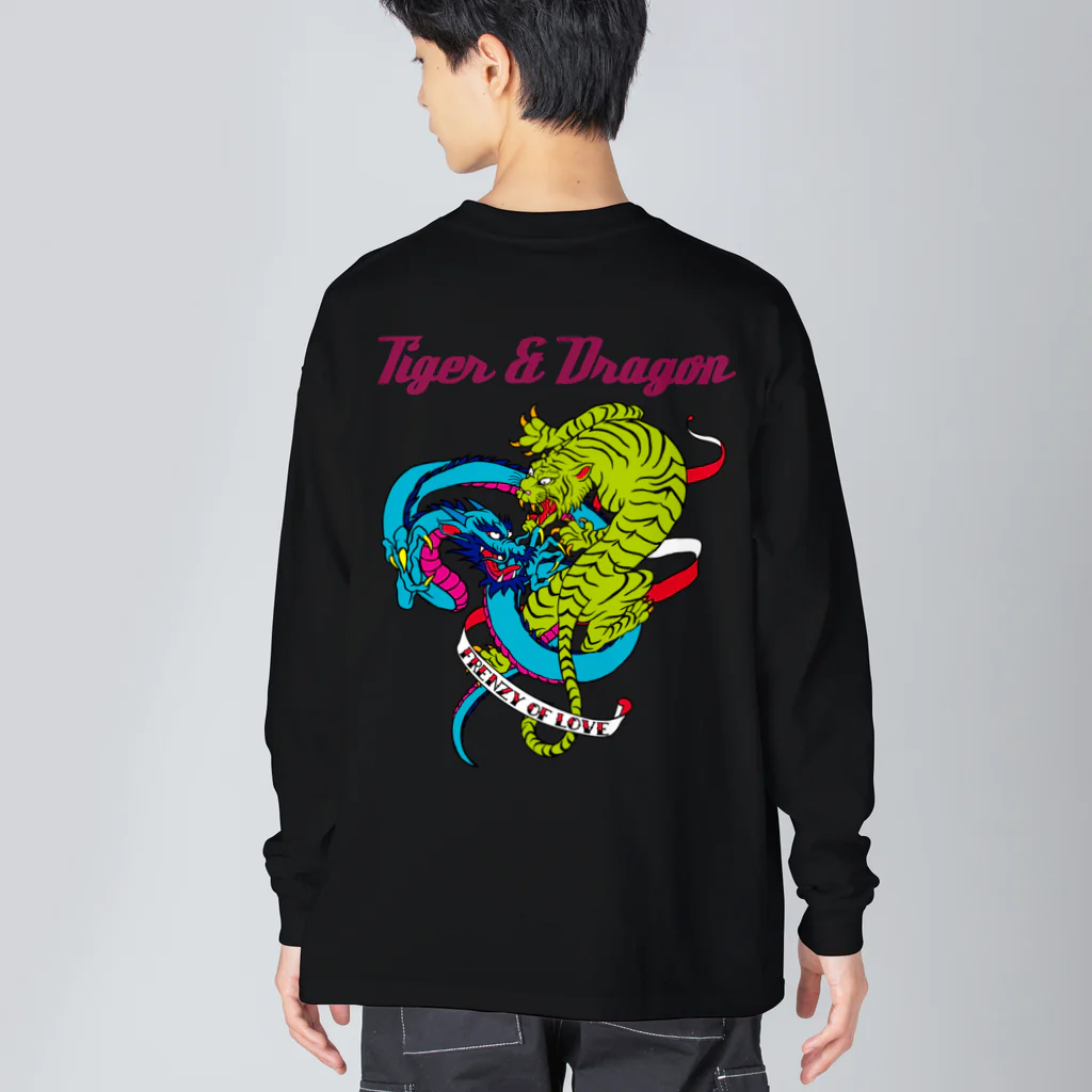 JOKERS FACTORYのTIGER ＆ DRAGON ビッグシルエットロングスリーブTシャツ