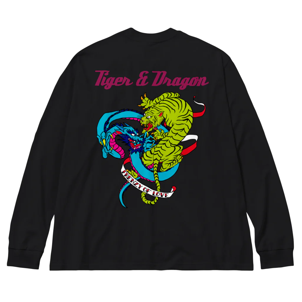 JOKERS FACTORYのTIGER ＆ DRAGON ビッグシルエットロングスリーブTシャツ