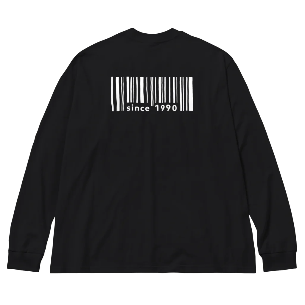 KAWARI_monoのバーコード_since1990 Big Long Sleeve T-Shirt