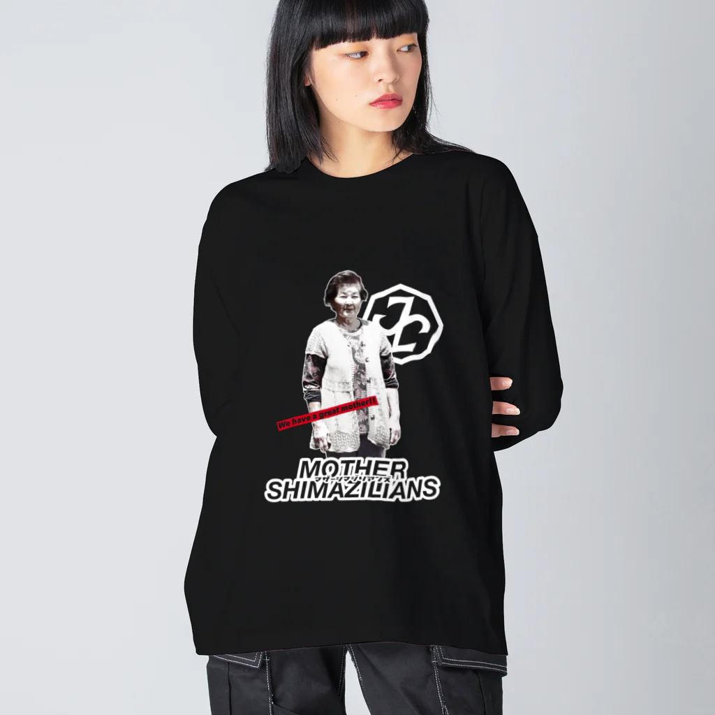 California StockingのMOTHER SHIMAZILIANZ  ビッグシルエットロングスリーブTシャツ