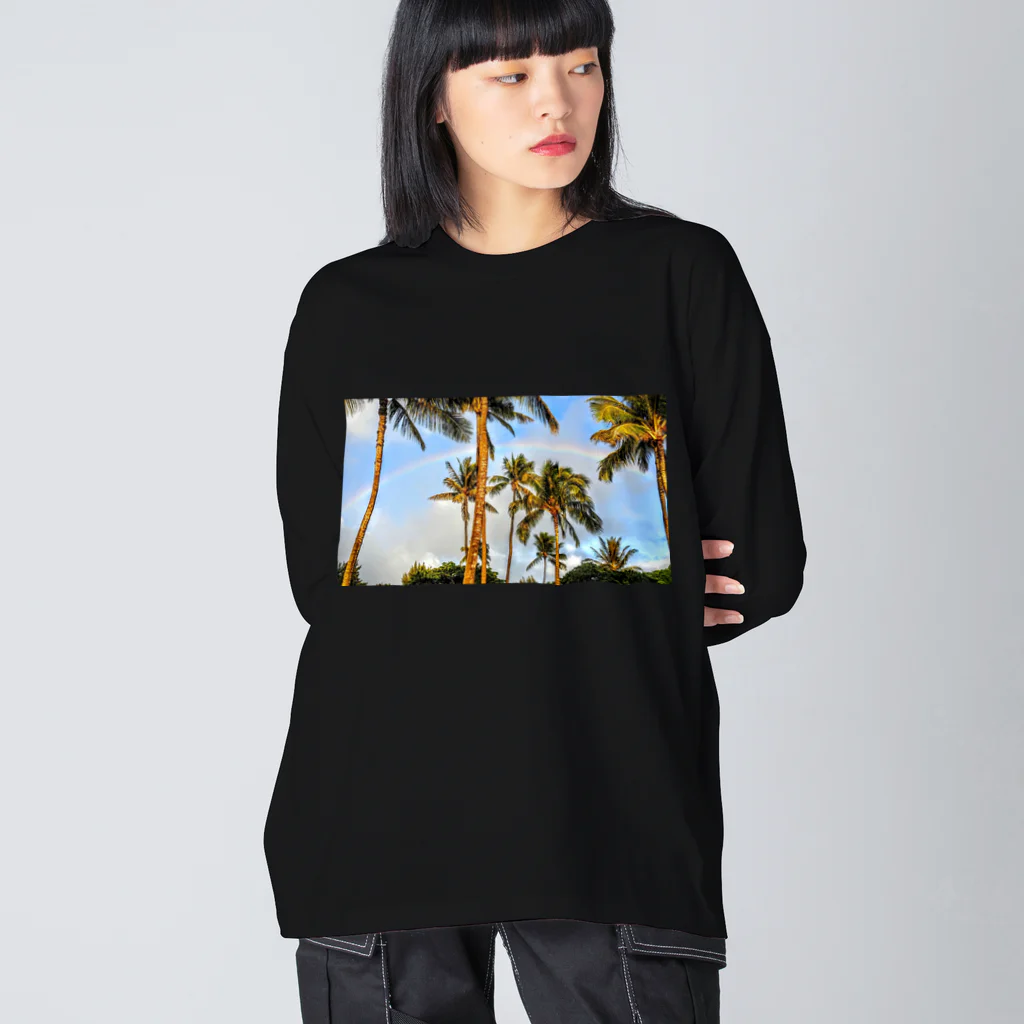 Hawaii Picturesのレインボー🌈 Big Long Sleeve T-Shirt