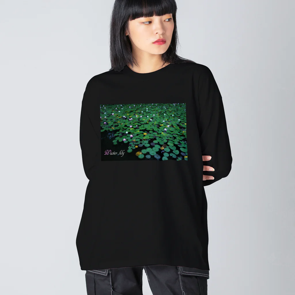 photo-kiokuの睡蓮 Big Long Sleeve T-Shirt