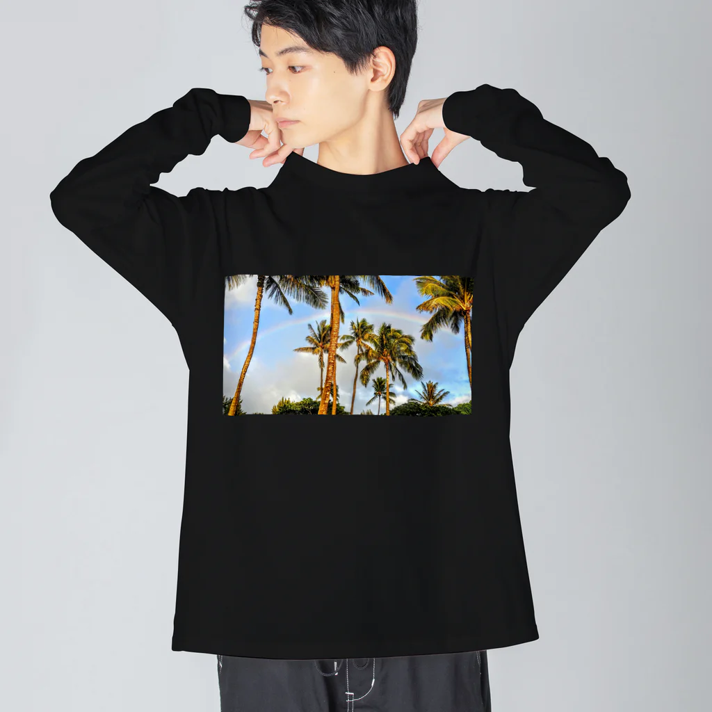 Hawaii Picturesのレインボー🌈 Big Long Sleeve T-Shirt