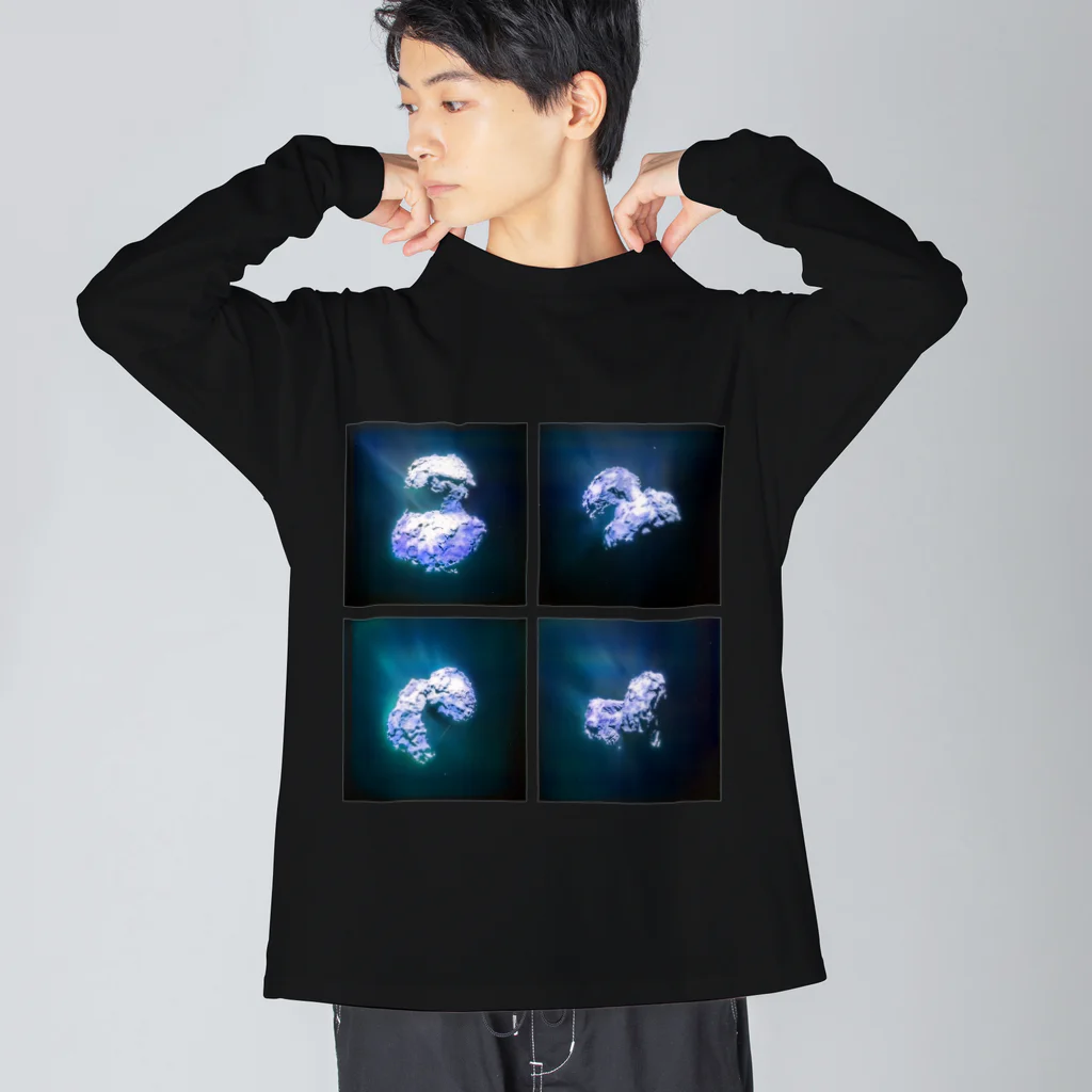 ZAIBATSU - 財閥のRosetta [blue] Big Long Sleeve T-Shirt