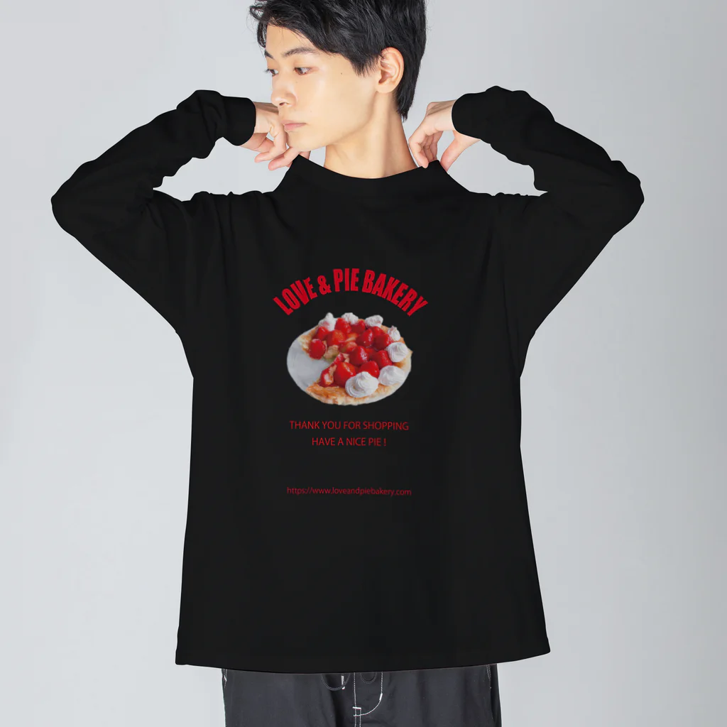 CHICHIPIのラブアンドパイベーカリー Big Long Sleeve T-Shirt