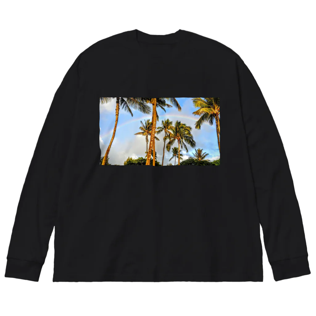 Hawaii Picturesのレインボー🌈 Big Long Sleeve T-Shirt