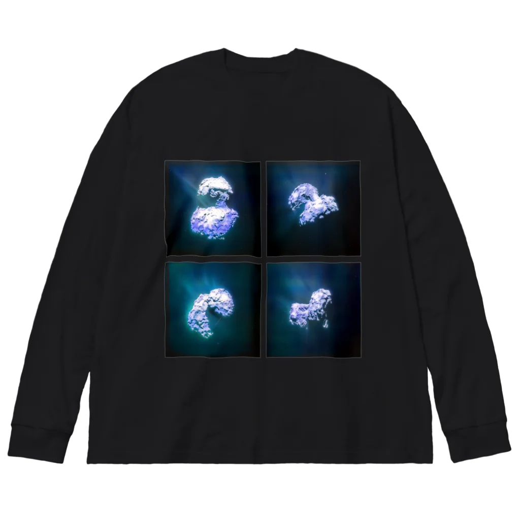 ZAIBATSU - 財閥のRosetta [blue] Big Long Sleeve T-Shirt