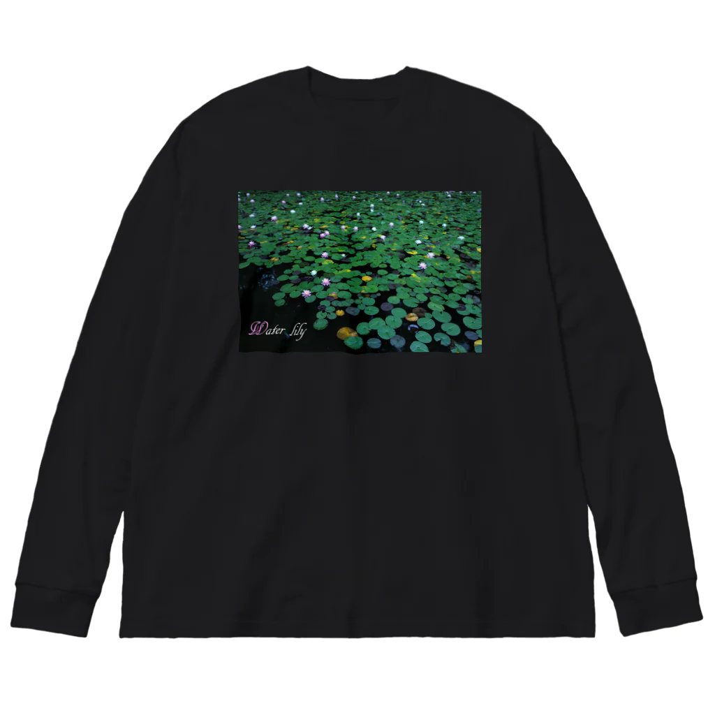 photo-kiokuの睡蓮 Big Long Sleeve T-Shirt