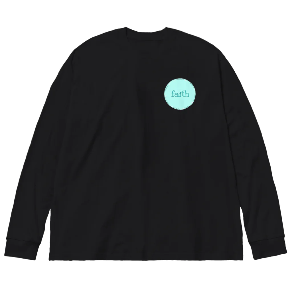 ぴぃのfaith 信仰、信念、信用 Big Long Sleeve T-Shirt