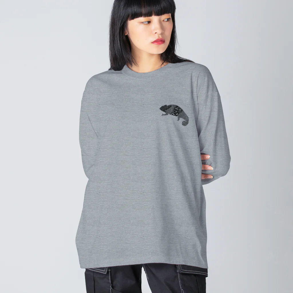 新谷べにのパンサーカメレオン＋ Big Long Sleeve T-Shirt