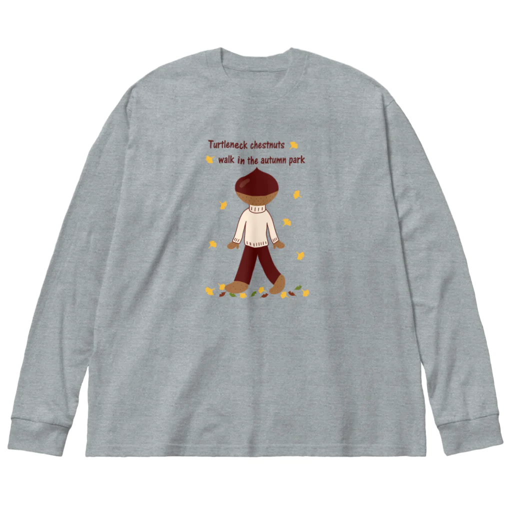 キッズモード某のとっくりくんの秋散歩 Big Long Sleeve T-Shirt