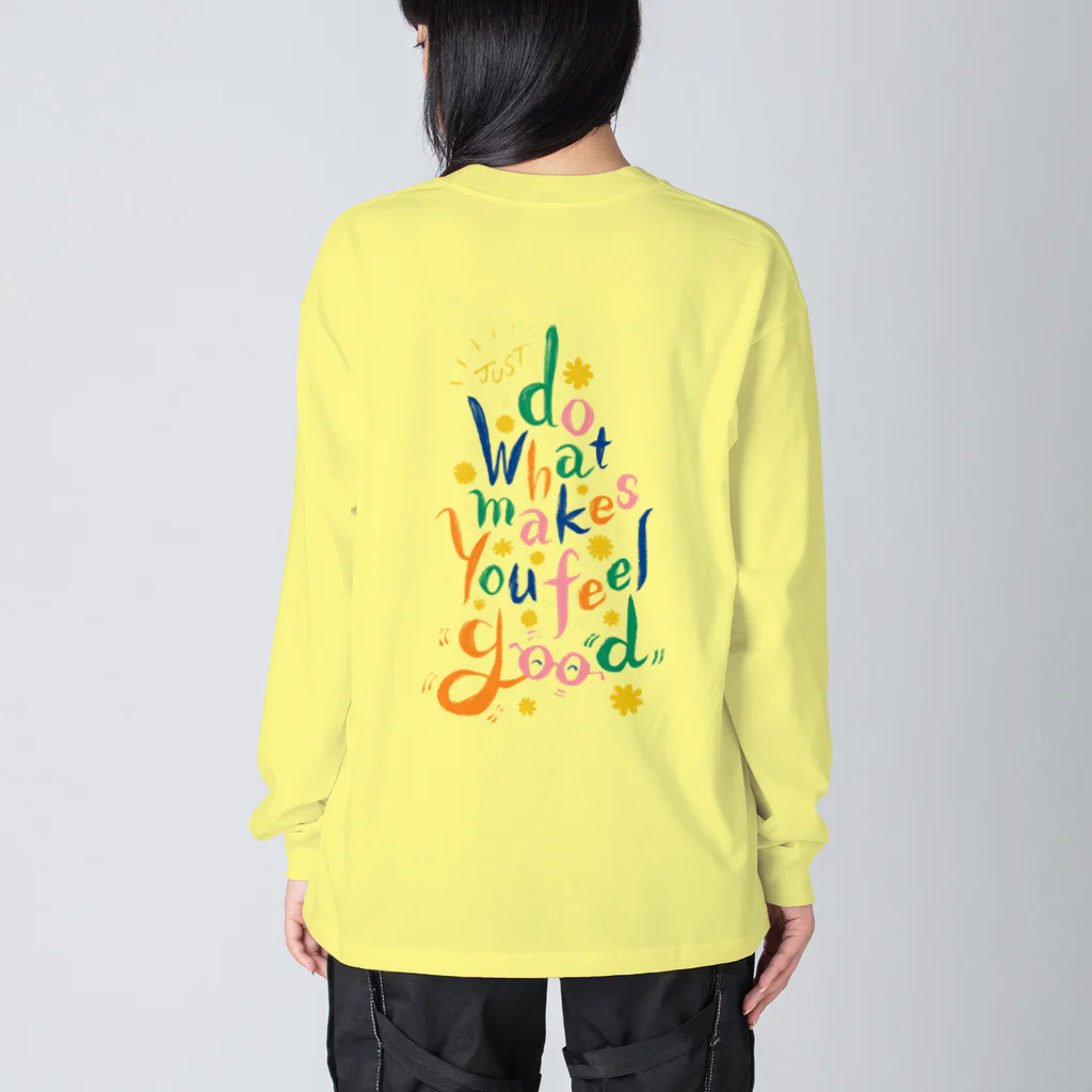 IZANAMI by Akane Yabushitaの好きこそものの上手なれ(Just Do What Makes You Feel Good) Big Long Sleeve T-Shirt