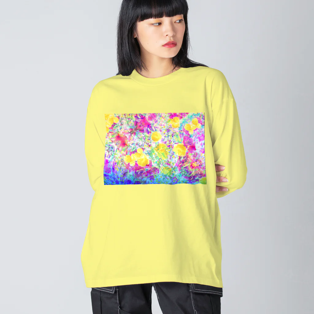 ✨🌈✨ユラクラカン🇯🇵 ✨🌈✨の🌹✨開花🌹✨ Big Long Sleeve T-Shirt