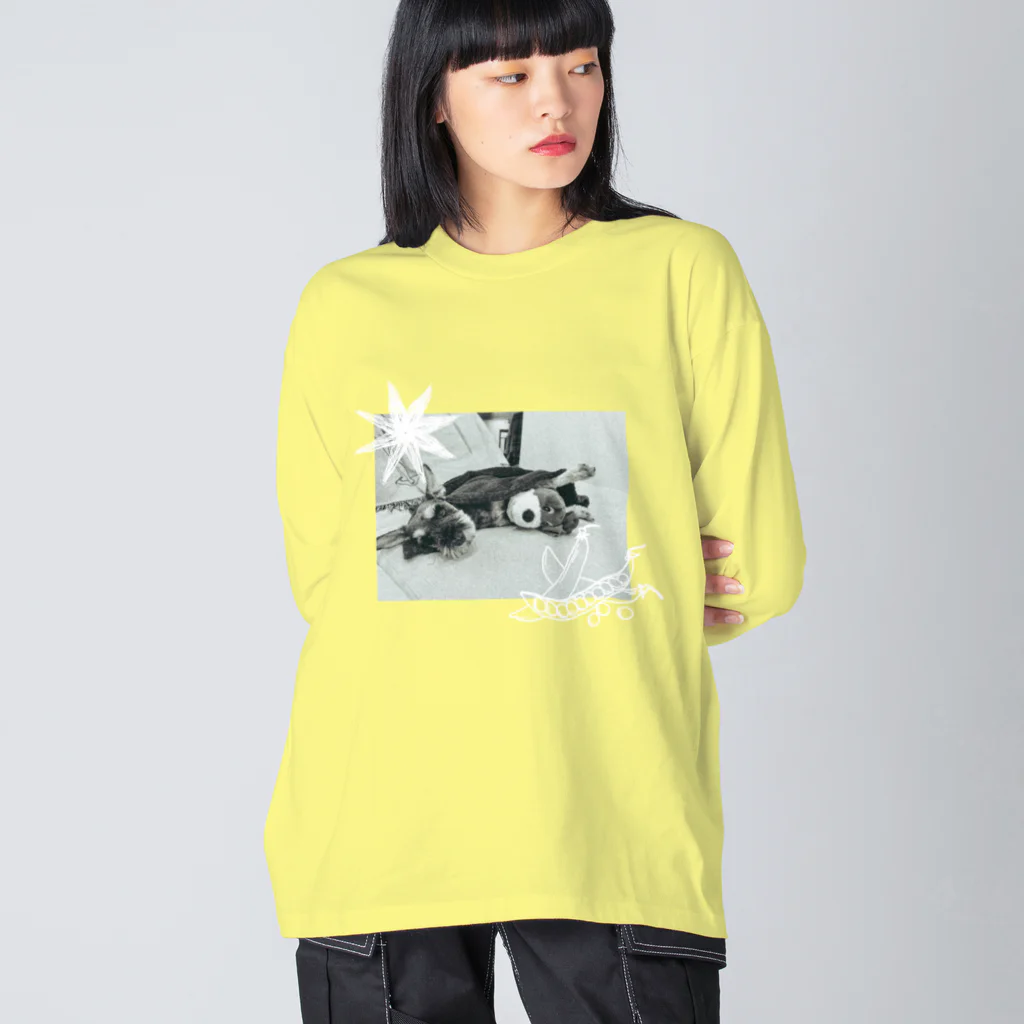 kaolin824のチャックとじゅに Big Long Sleeve T-Shirt