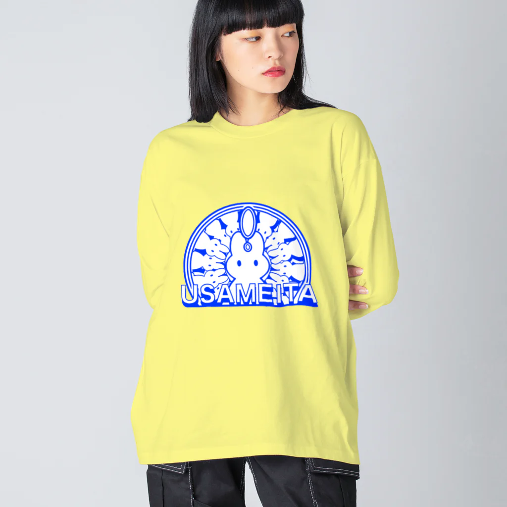 ✨🌈✨ユラクラカン🇯🇵 ✨🌈✨のUSAMEITA! ビッグシルエットロングスリーブTシャツ