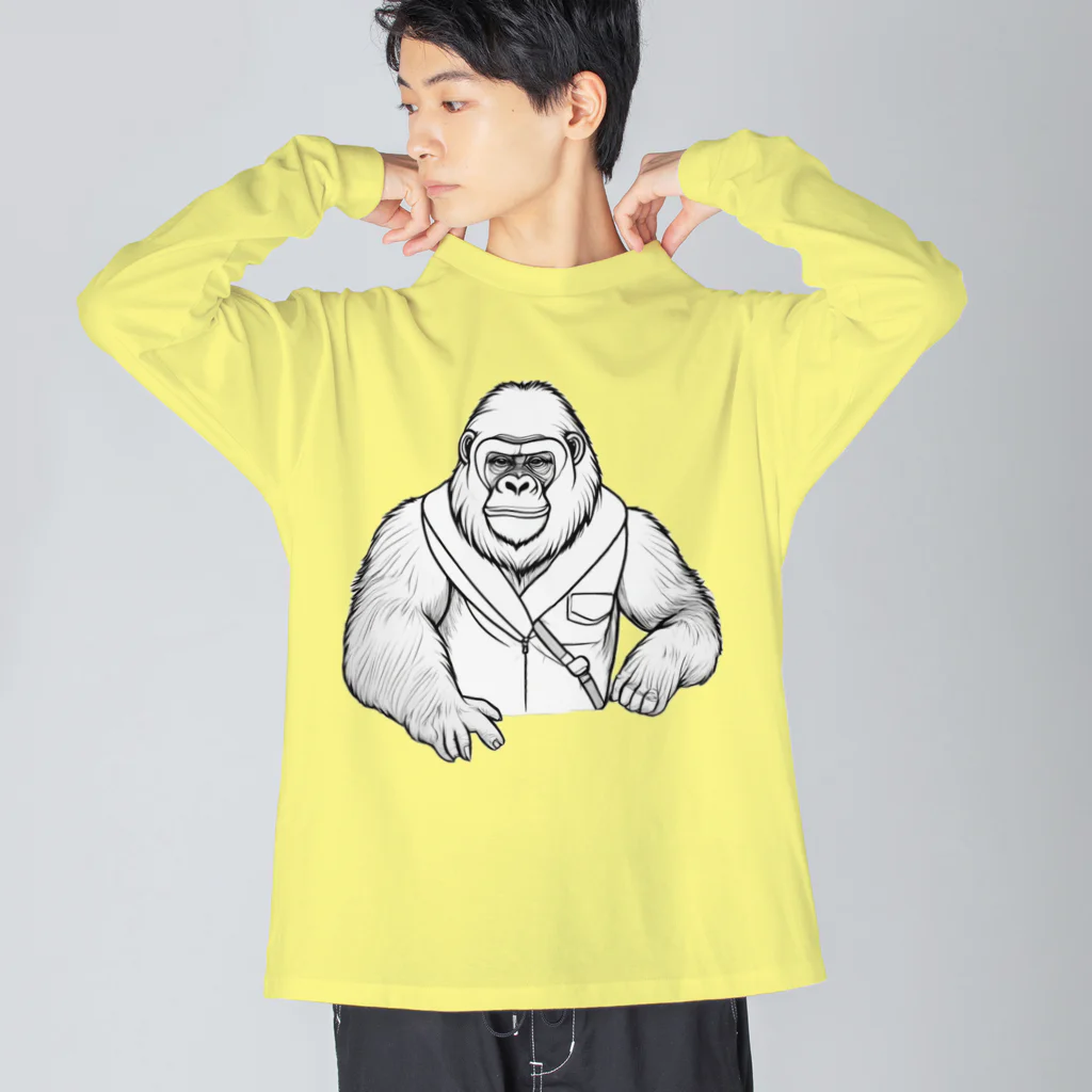 STTakuyaのゴリラタイチョー Big Long Sleeve T-Shirt