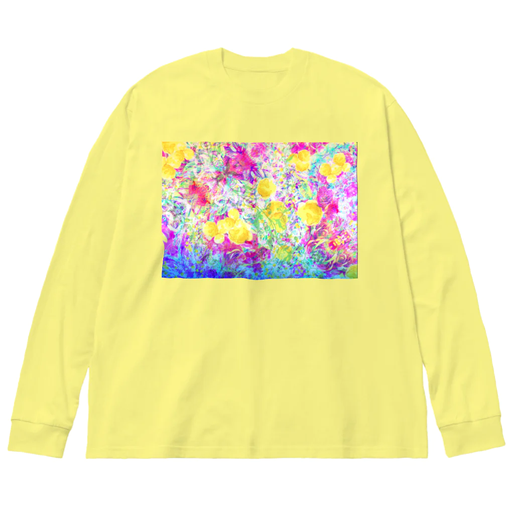 ✨🌈✨ユラクラカン🇯🇵 ✨🌈✨の🌹✨開花🌹✨ Big Long Sleeve T-Shirt