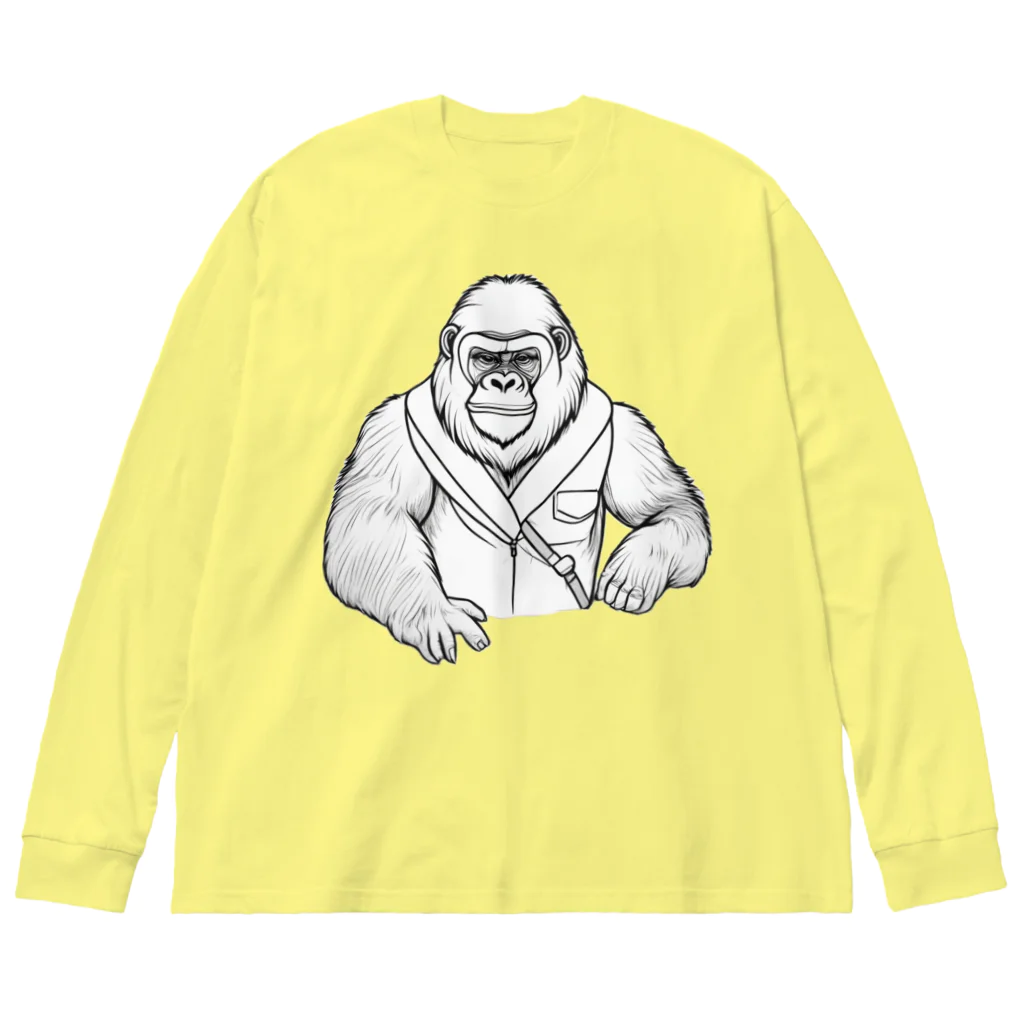 STTakuyaのゴリラタイチョー Big Long Sleeve T-Shirt