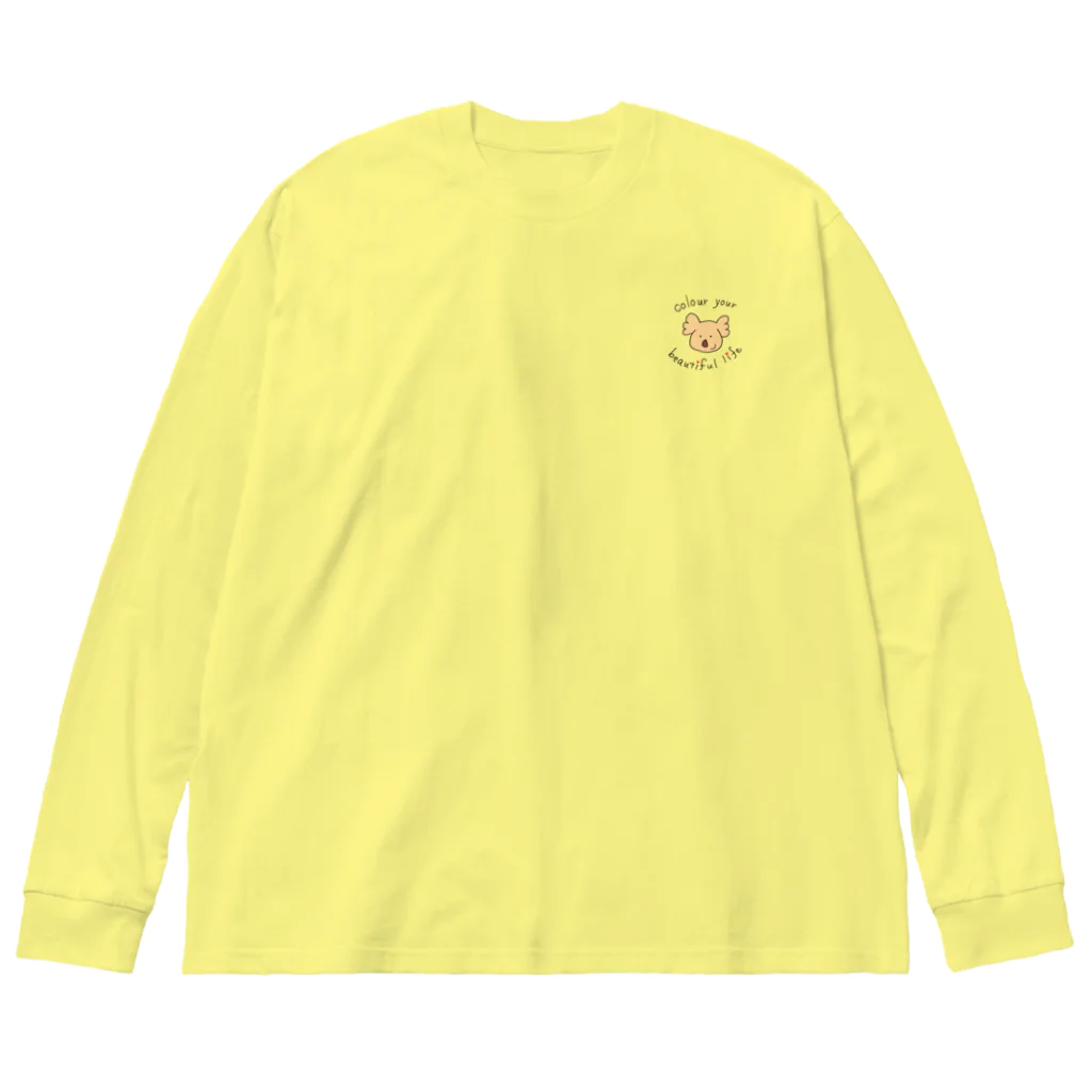 ayaminglishのコアラのだいだい - colour -  Big Long Sleeve T-Shirt