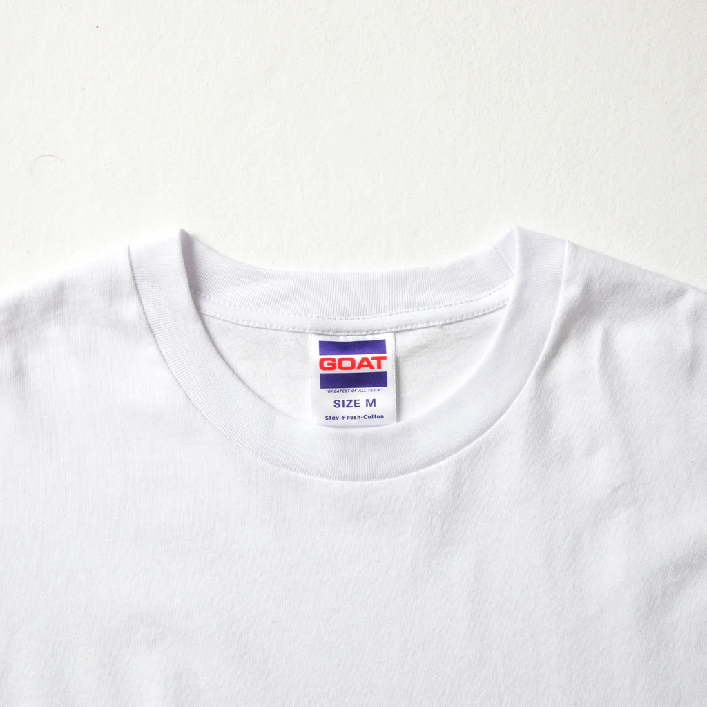 いきものや　のの（別館）の白いじんべいざめ　 Big Long Sleeve T-Shirt :tag