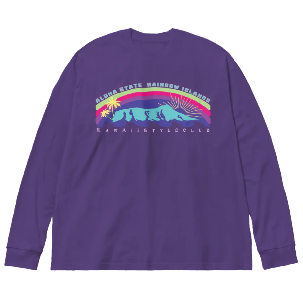 ハワイスタイルクラブのHawaiian monument ビッグシルエットロングスリーブTシャツ