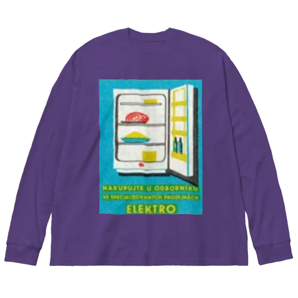 YS VINTAGE WORKSのチェコ　家電・冷蔵庫 Big Long Sleeve T-Shirt