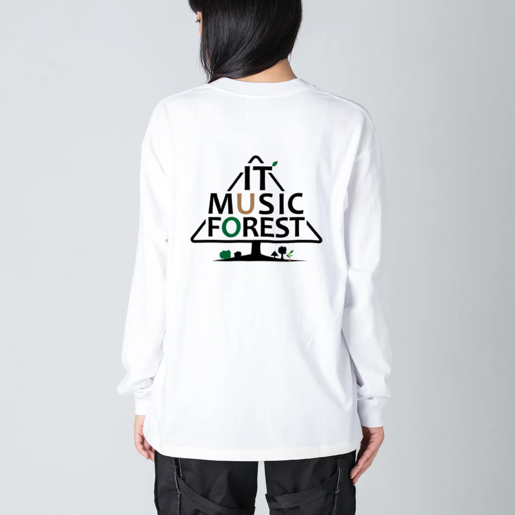 IT MUSIC FOREST チャリティーグッズショップのIT MUSIC FOREST チャリティーグッズ ビッグシルエットロングスリーブTシャツ