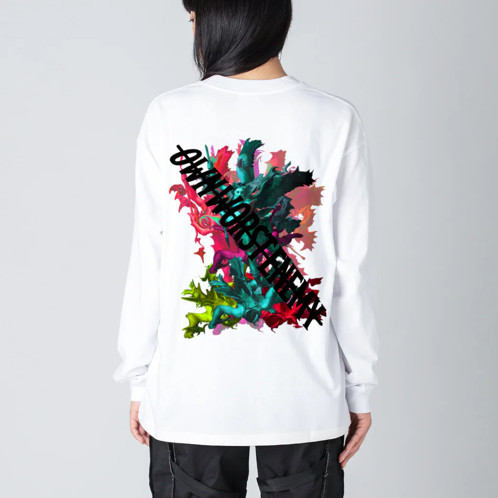 Design in the cityのPunishment Big Long Sleeve T-Shirt