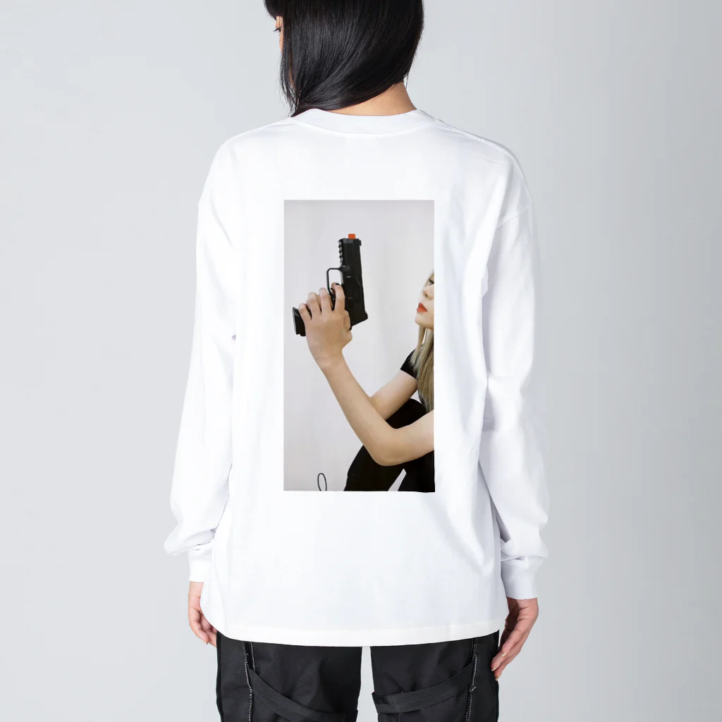 Lil Andy Andyの冬子 Big Long Sleeve T-Shirt