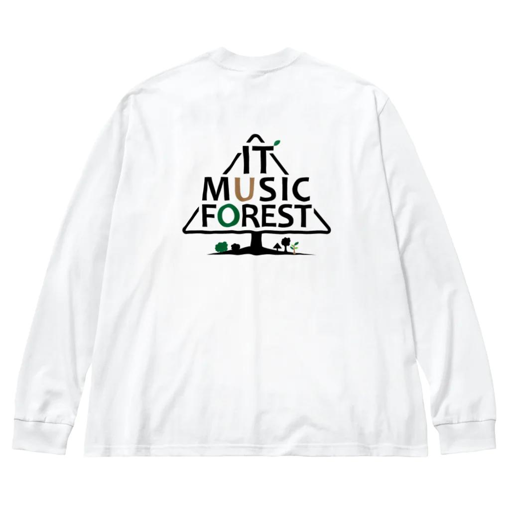 IT MUSIC FOREST チャリティーグッズショップのIT MUSIC FOREST チャリティーグッズ ビッグシルエットロングスリーブTシャツ