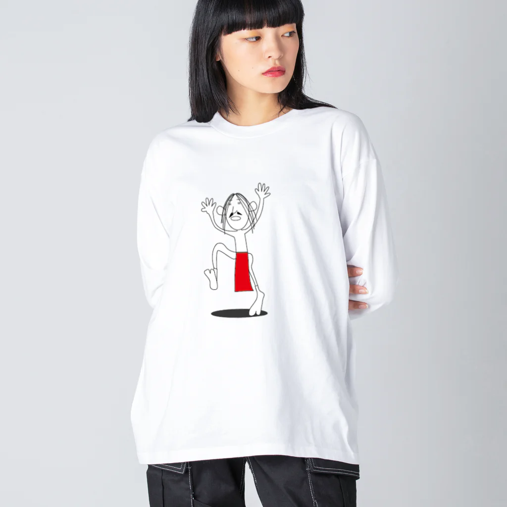 あさずきのOh!殿様 Big Long Sleeve T-Shirt