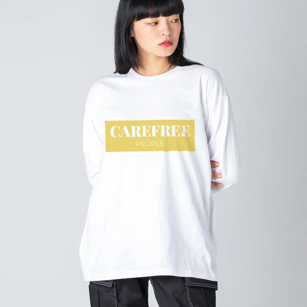 CAREFREE PEOPLEのCAREFREE PEOPLE ビッグシルエットロングスリーブTシャツ