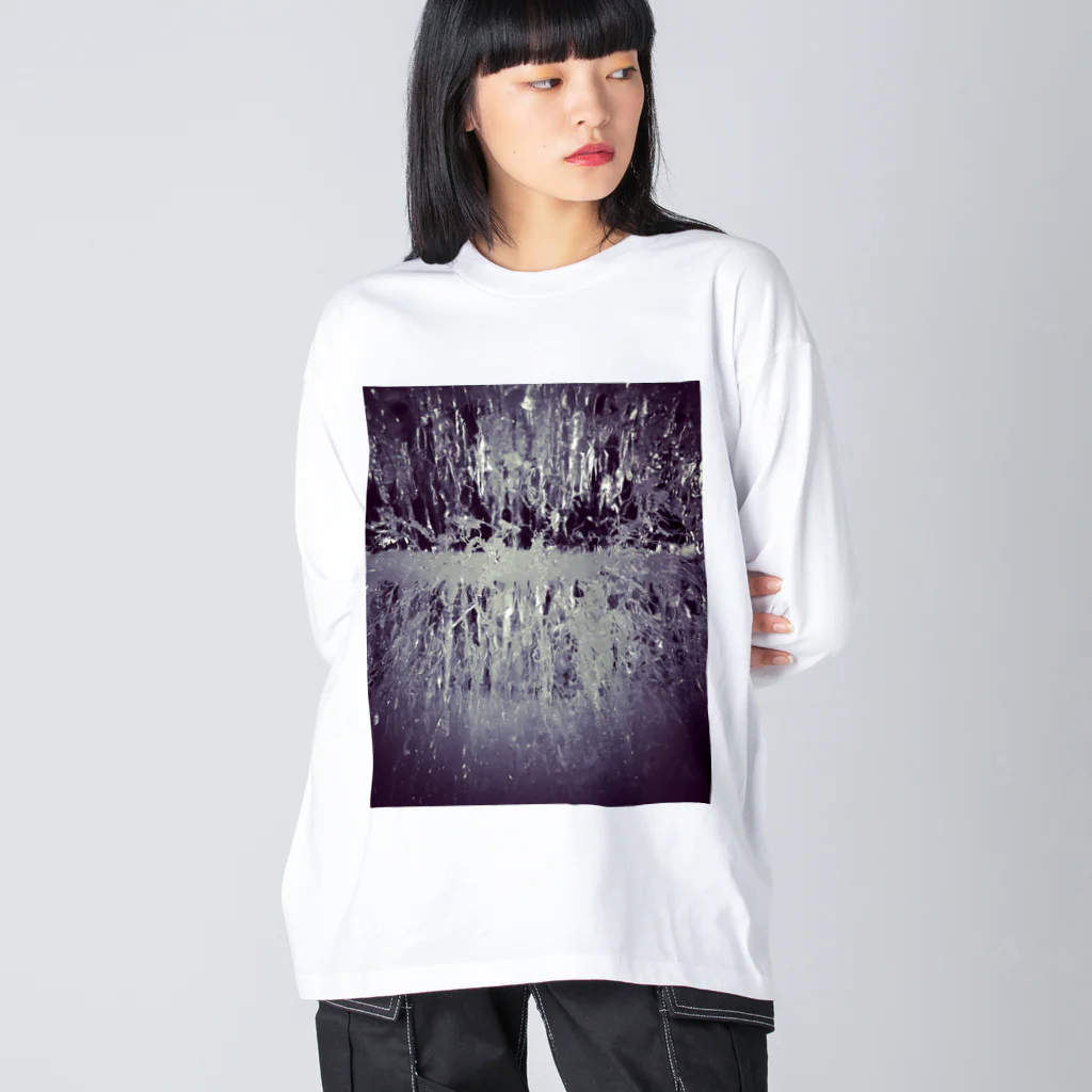 -Chouchou-の氷の壁 Big Long Sleeve T-Shirt