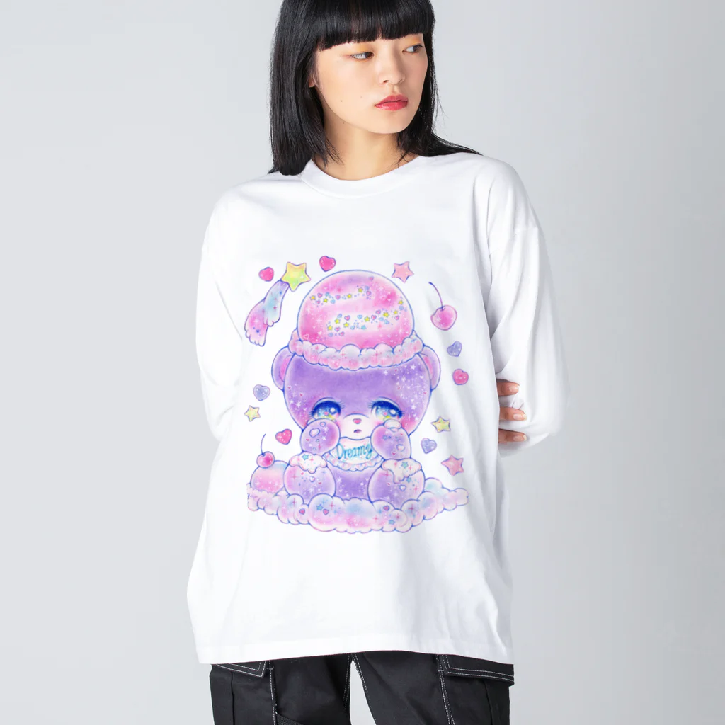 DreamLandのIce Bear Luru☆ ビッグシルエットロングスリーブTシャツ