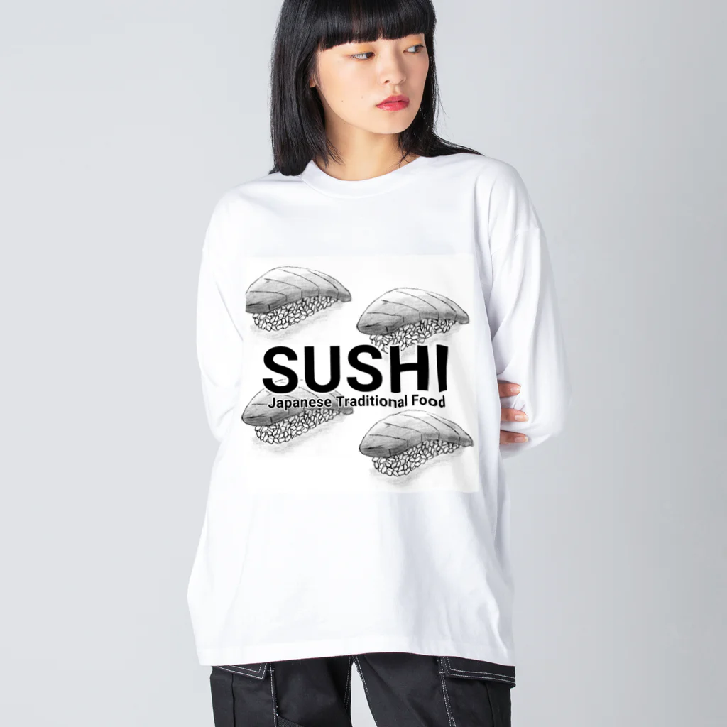39Sの寿司 ～SUSHI～ Big Long Sleeve T-Shirt