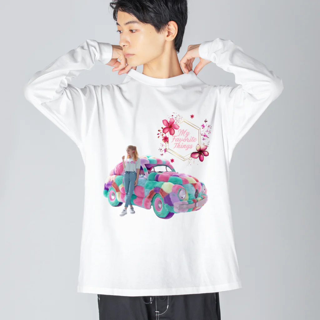 sa-ku-raのMy Favorite Things２ ビッグシルエットロングスリーブTシャツ