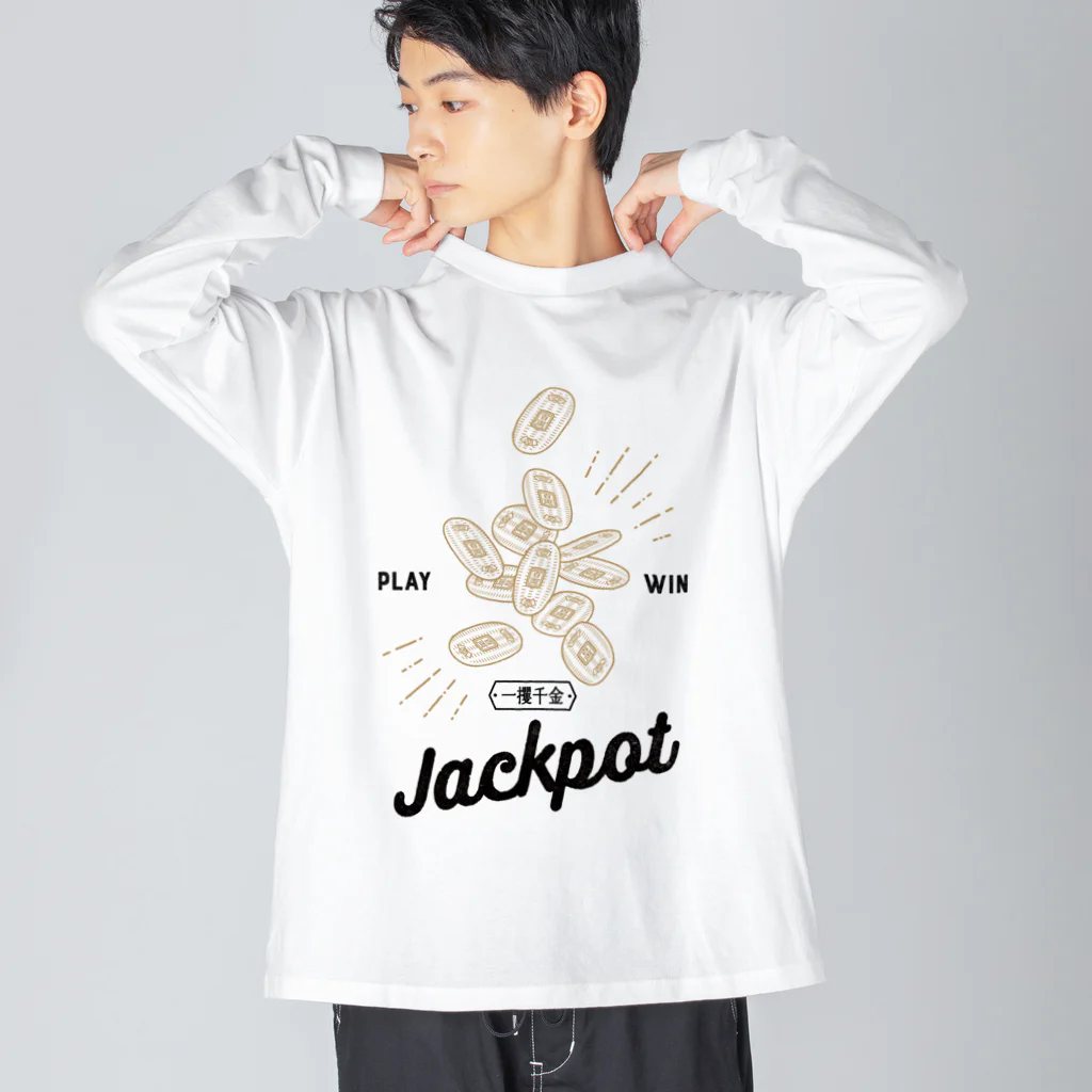 9bdesignのJackpot 小判〈一攫千金〉 Big Long Sleeve T-Shirt